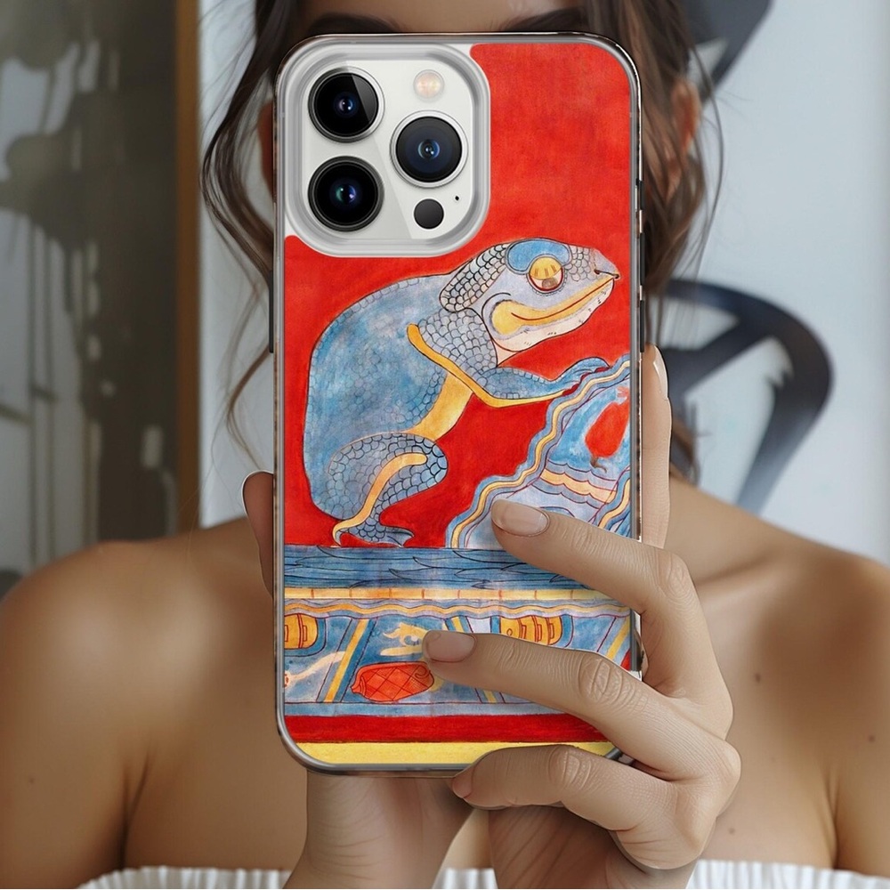 iPhone 16 Pro Max case Mexican Anthropological Museum art.